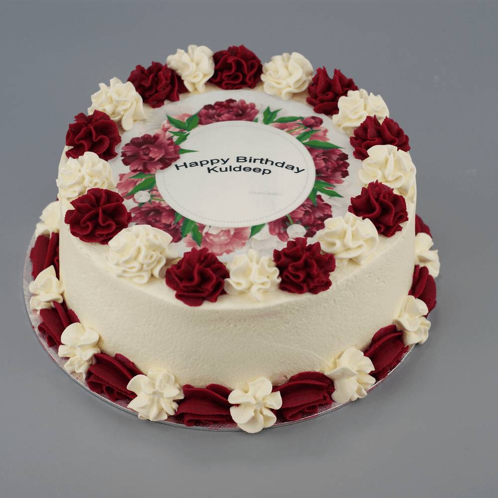 Aggregate more than 73 happy birthday kuldeep cake super hot -  awesomeenglish.edu.vn
