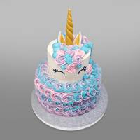 Eggless Cake Shop [GB] :: Two tiers Unicorn [T-FC34]