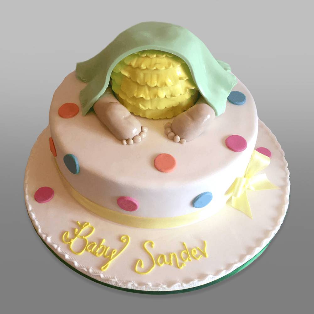 Eggless Cake Shop Gb Baby Bum Icing Cake Ic